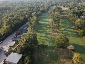 Skokie Aerial 14th Hole